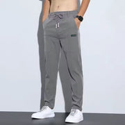 Silk pants for men, business men, casual pants,