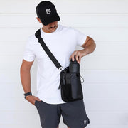 Magnetic Sling Bag, Keeps your belongings off the dirty gym floor.