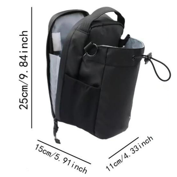 Magnetic Sling Bag, Keeps your belongings off the dirty gym floor.