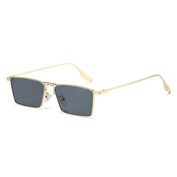 Box metal sunglasses for men