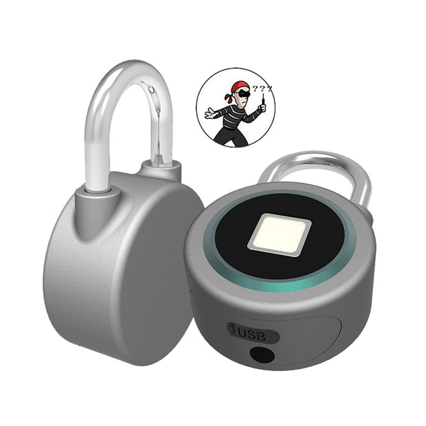 Fingerprint Smart Keyless Lock,  Anti-Theft Padlock Door Lock