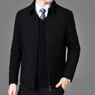 Mens Jackets And Coats Turn Down Collar