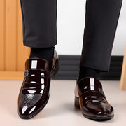 Men's plus size business shoes breathable