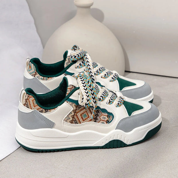 Fashion Women's Shoes Spring Casual Thick Solo