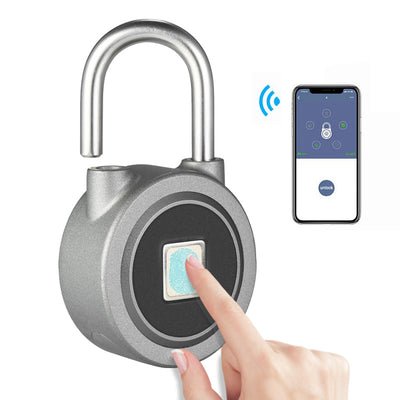 Fingerprint Smart Keyless Lock,  Anti-Theft Padlock Door Lock