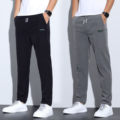 Silk pants for men, business men, casual pants,
