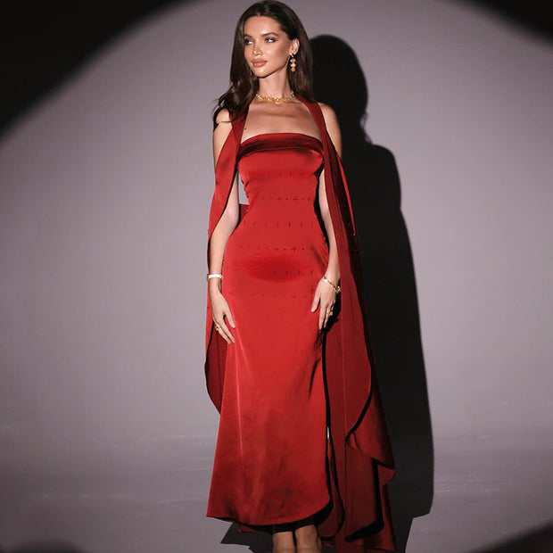 Sexy Bodycon Gown Corset Dress for Women