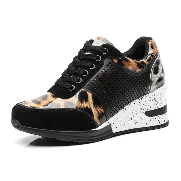 Women Height Increasing Walking Jogging Sneakers