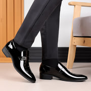 Men's plus size business shoes breathable