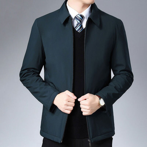 Mens Jackets And Coats Turn Down Collar