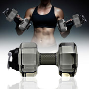 2.2L Pocket Dumbbell Shape Water Bottle Gym