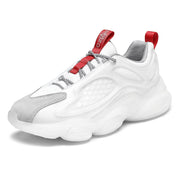 Fashion Mens Thick Bottom Daddy Shoe Breathable Lace Up
