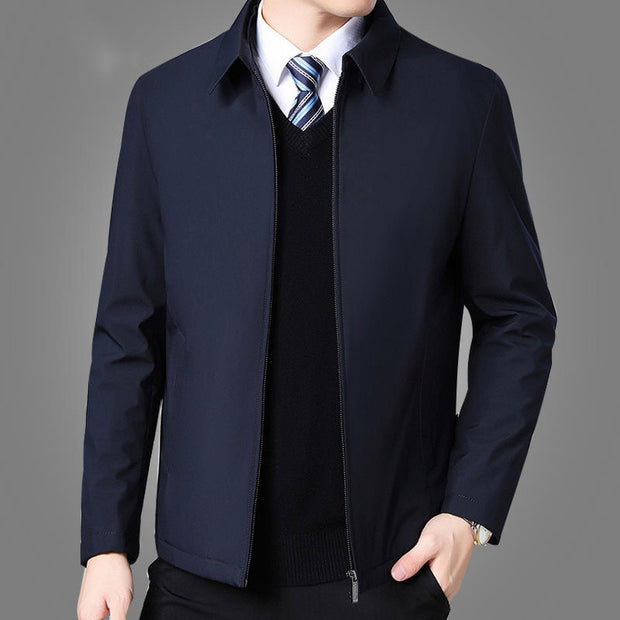 Mens Jackets And Coats Turn Down Collar