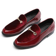 New Men Dress Shoes Shadow Patent Leather