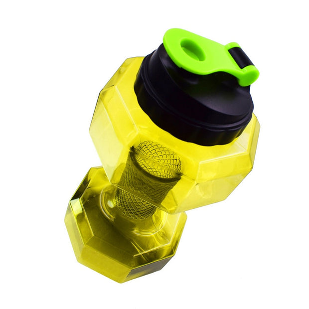 2.2L Pocket Dumbbell Shape Water Bottle Gym