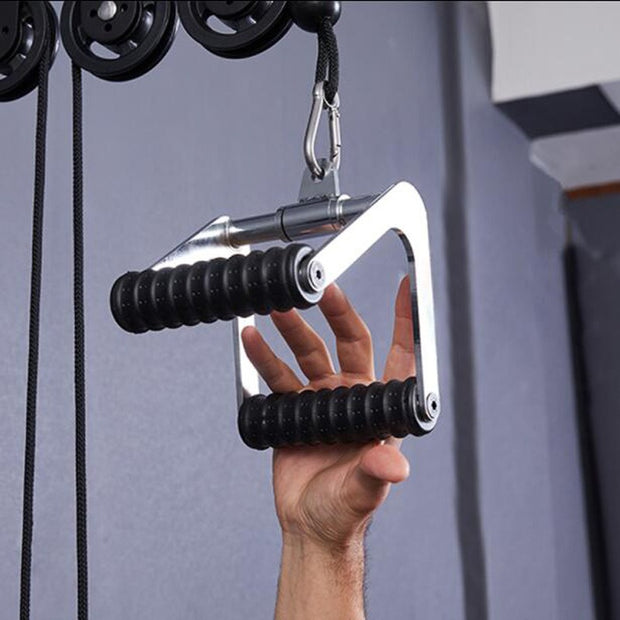 Pull Down Double D Handle Row Handle Grip Triangle