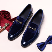 New Men Dress Shoes Shadow Patent Leather