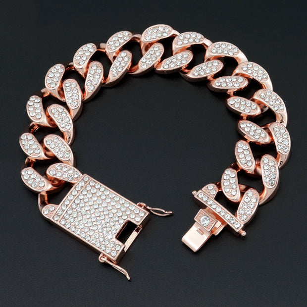 Hip-Hop Street Trend Diamond-Encrusted Cuban