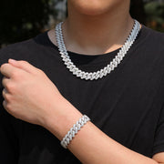 High-quality personalized rectangular Cuban bracelet Bracelet