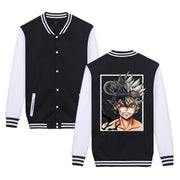 Black Clover Trendy Baseball Shirt Casual Sports Wear for Men
