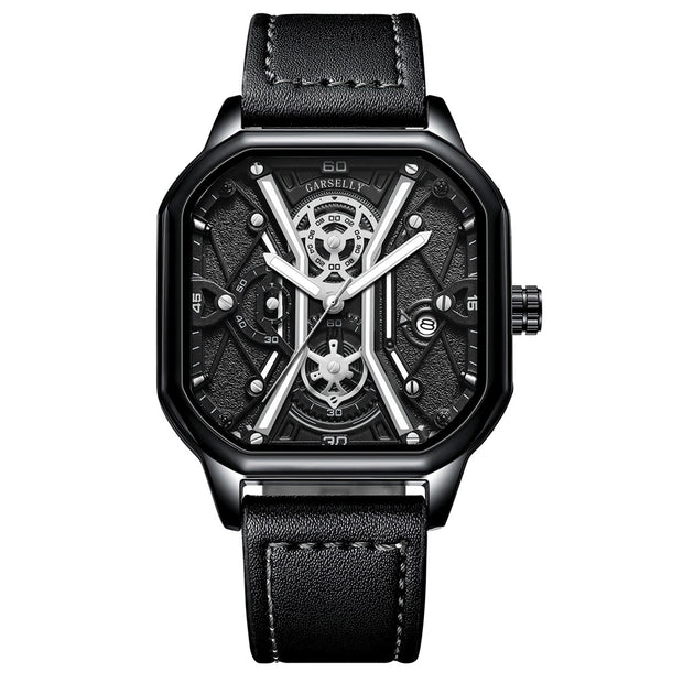 Men Luxury Wristwatches Chronograph Luminous Waterproof