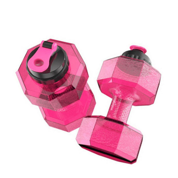 2.2L Pocket Dumbbell Shape Water Bottle Gym