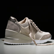 Women Height Increasing Walking Jogging Sneakers
