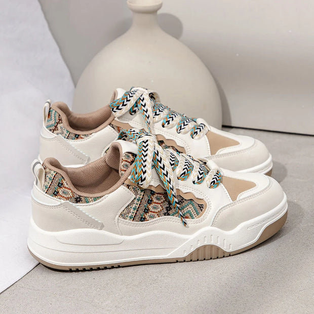 Fashion Women's Shoes Spring Casual Thick Solo